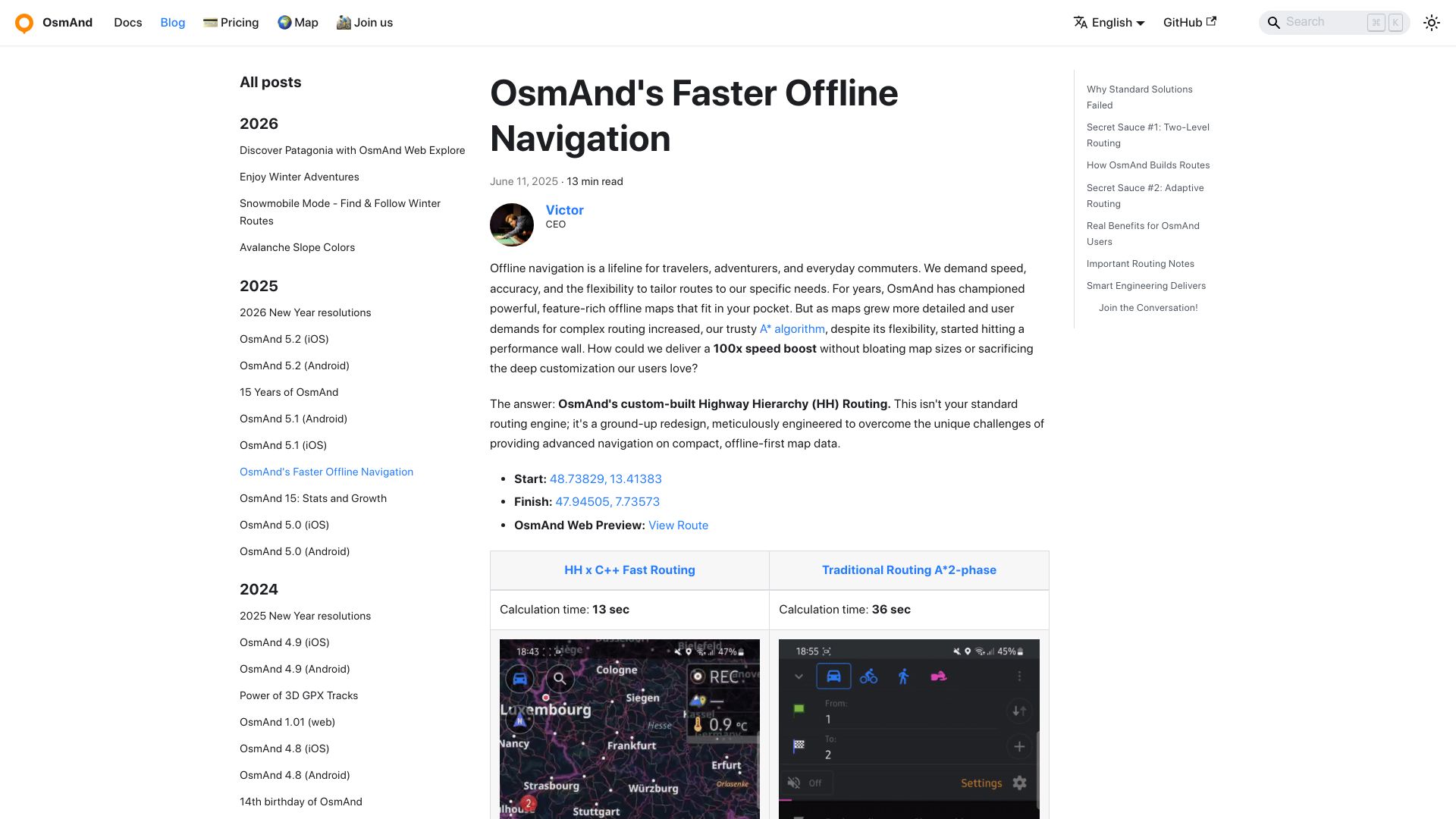 Screenshot of osmand.net: OsmAnd’s Faster Offline Navigation (2025)