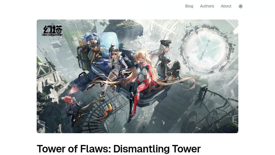 Screenshot of vespalec.com: I reversed Tower of Fantasy's anti-cheat driver: a BYOVD toolkit never loaded