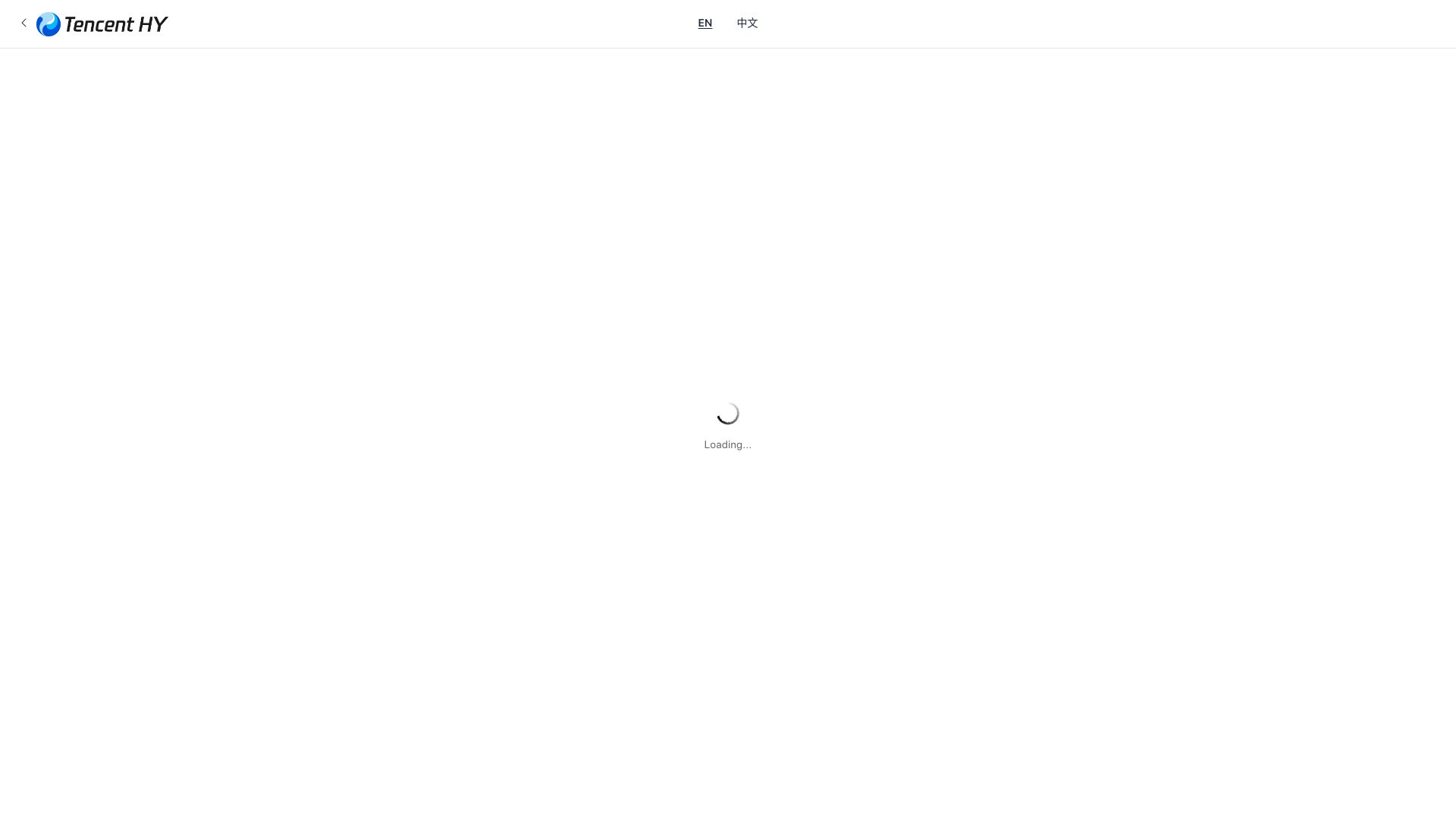 Screenshot of hy.tencent.com: Learning from context is harder than we thought