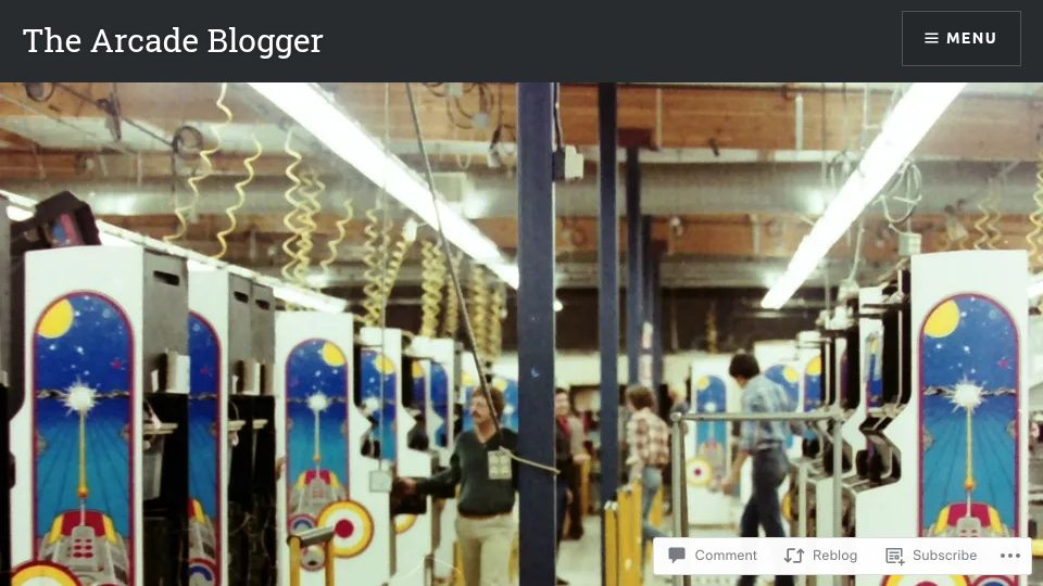 Screenshot of arcadeblogger.com: Unseen Footage of Atari Battlezone Arcade Cabinet Production