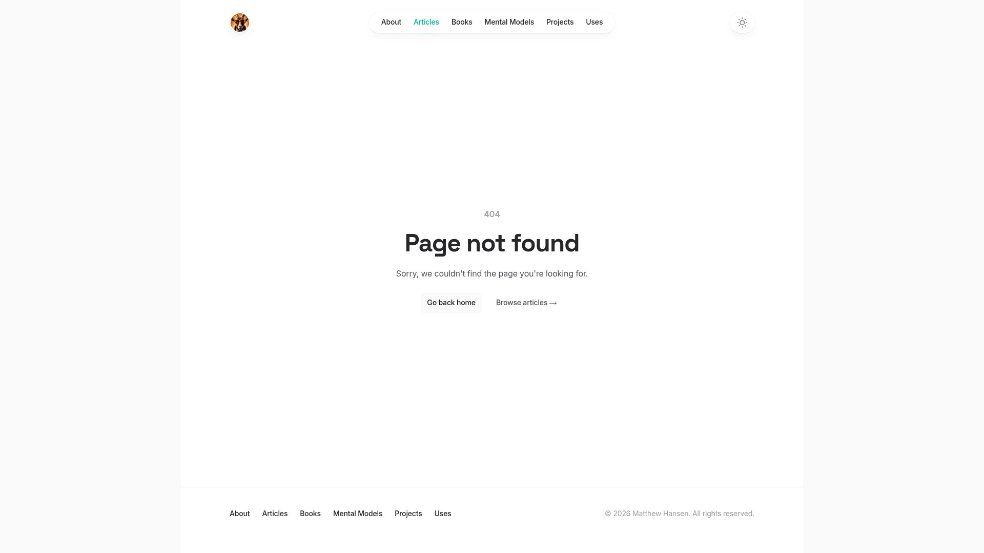 Screenshot of blundergoat.com: AI makes the easy part easier and the hard part harder