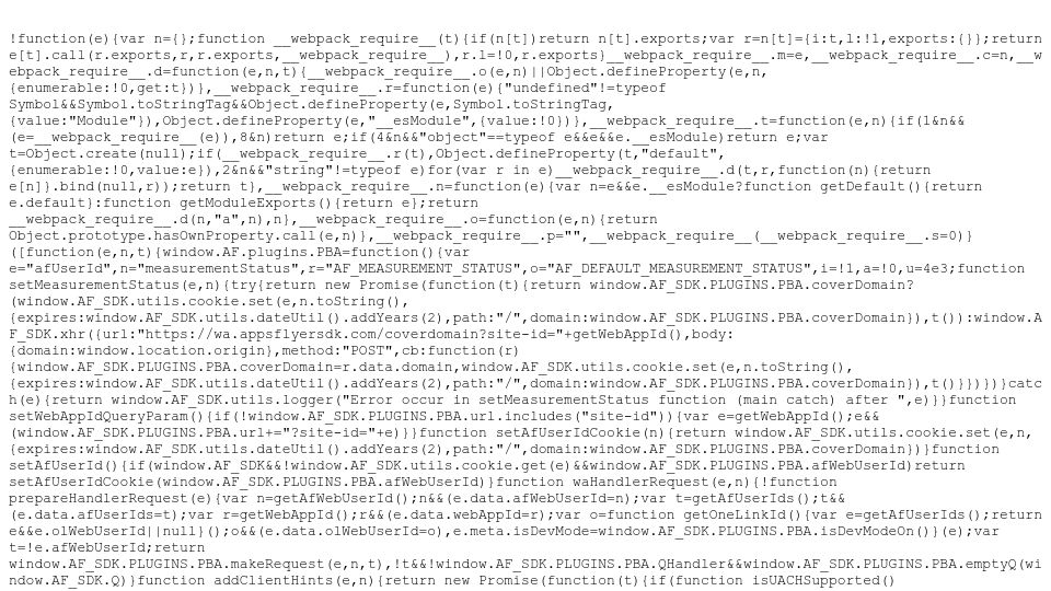 Screenshot of websdk.appsflyer.com: Appsflyer SDK Hijacked