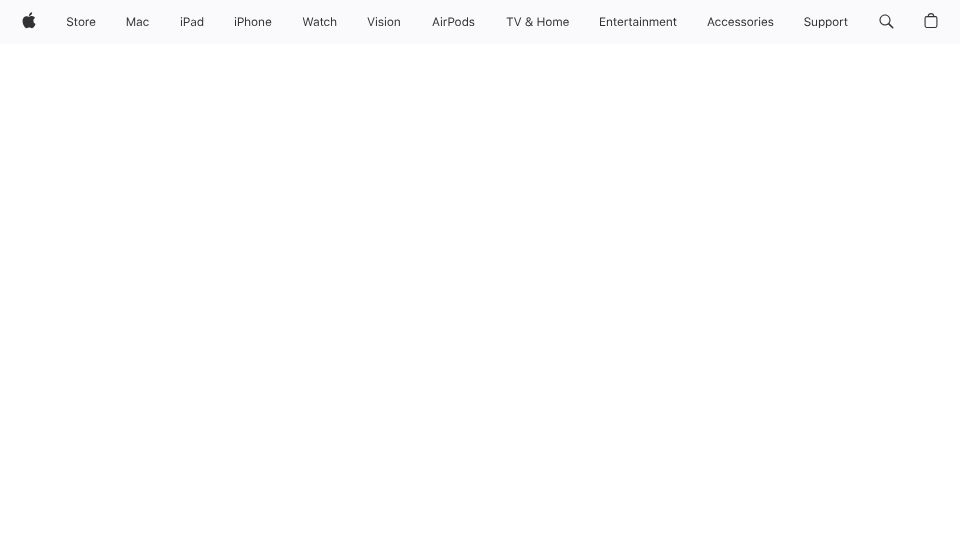Screenshot of apple.com: AirPods Max 2