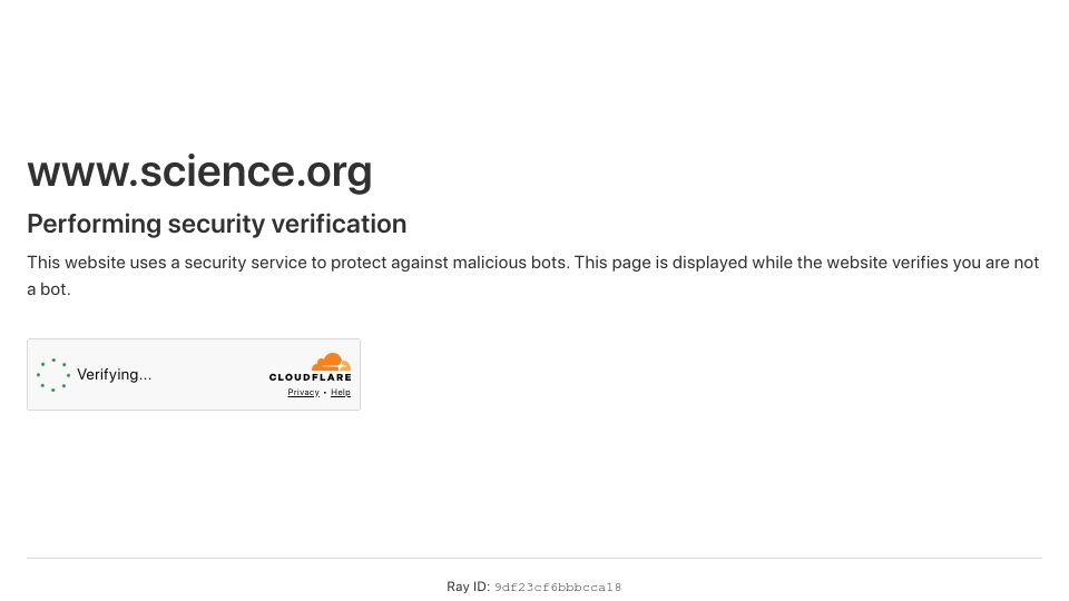 Screenshot of science.org: ArXiv declares independence from Cornell