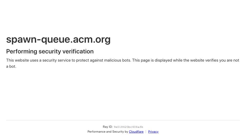 Screenshot of spawn-queue.acm.org: Sandboxing: Foolproof Boundaries vs. Unbounded Foolishness (2025)