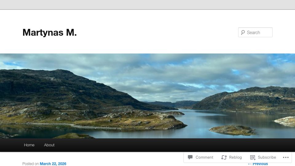 Screenshot of martynasm.com: White-Collar AI Apocalypse Narrative Is Just Another Bullshit