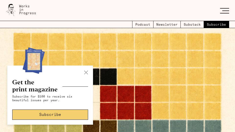 Screenshot of worksinprogress.co: How the world’s first electric grid was built