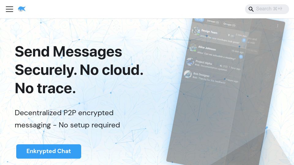 Screenshot of positive-intentions.com: Show HN: WhatsApp Clone – No Setup or Signup