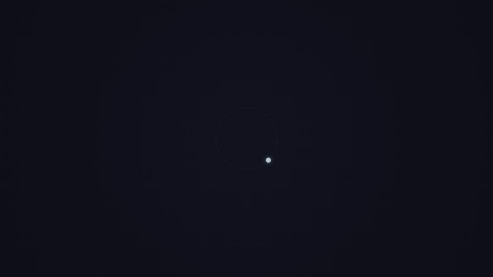 Screenshot of playstarfling.com: Starfling: A one-tap endless orbital slingshot game in a single HTML file