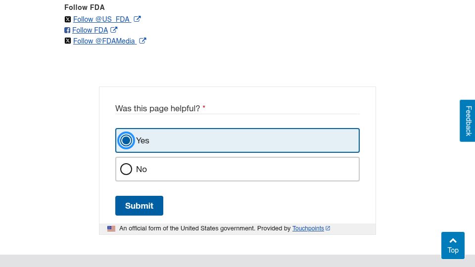Screenshot of fda.gov: FDA approves first gene therapy for treatment of genetic hearing loss