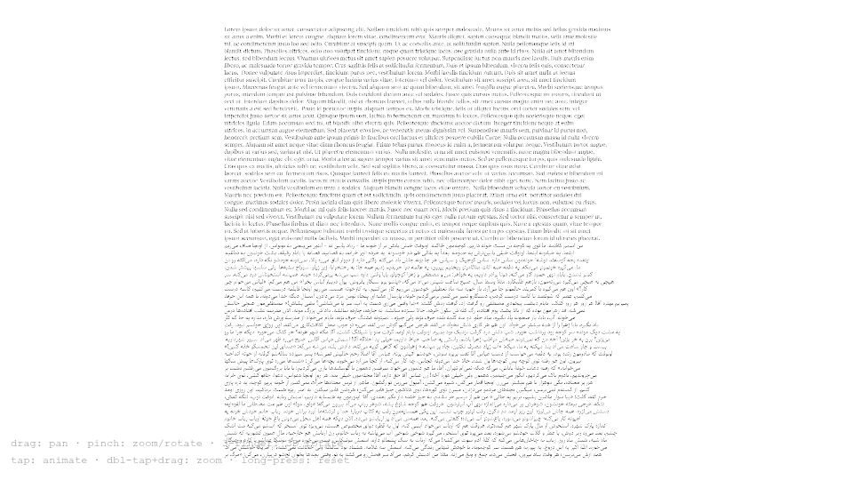 Screenshot of harfbuzz.github.io: HarfBuzz Slug Support with WebGL