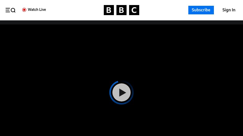 Screenshot of bbc.com: Artemis II crew see first glimpse of far side of Moon [video]