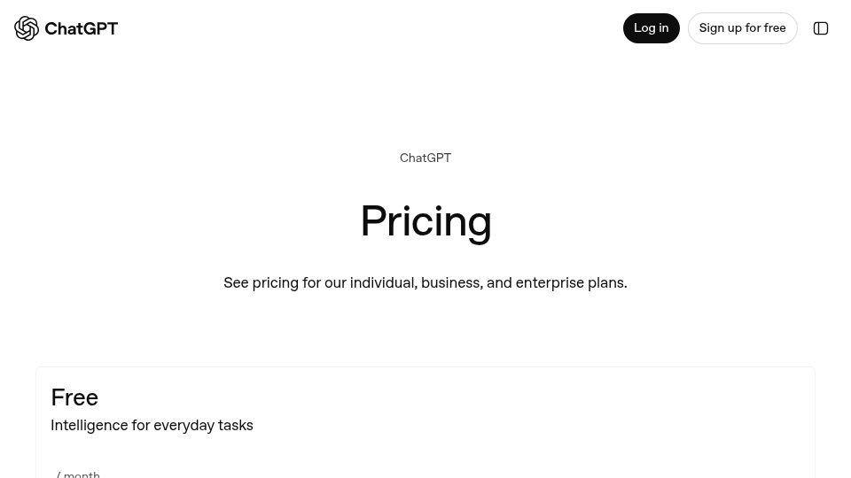 Screenshot of chatgpt.com: ChatGPT Pro now starts at $100/month