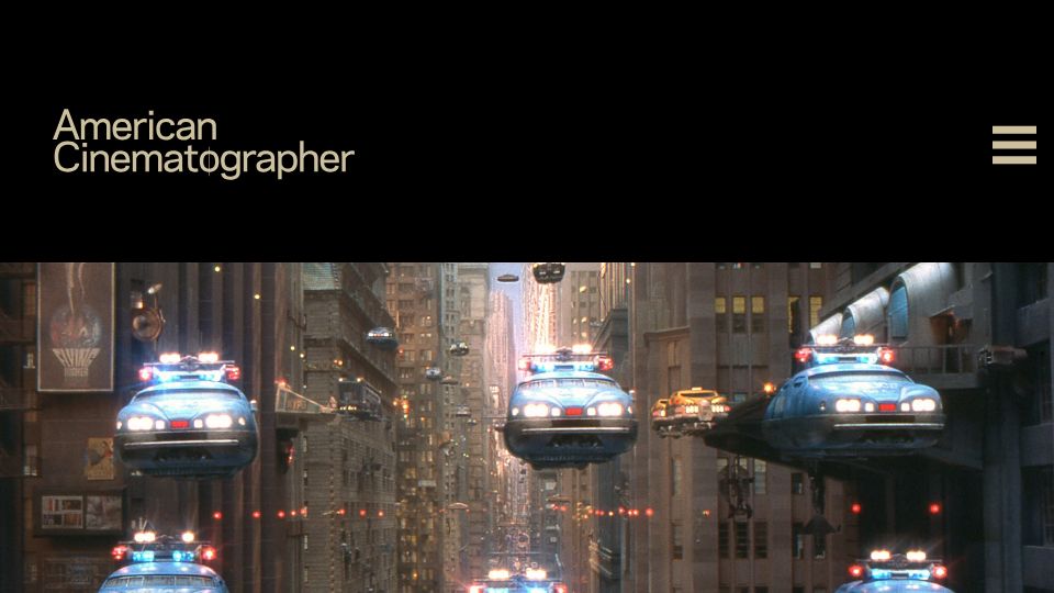 Screenshot of theasc.com: Creating the Futurescape for the Fifth Element (2019)