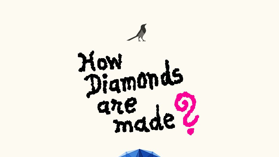 Screenshot of diamond.jaydip.me: How diamonds are made