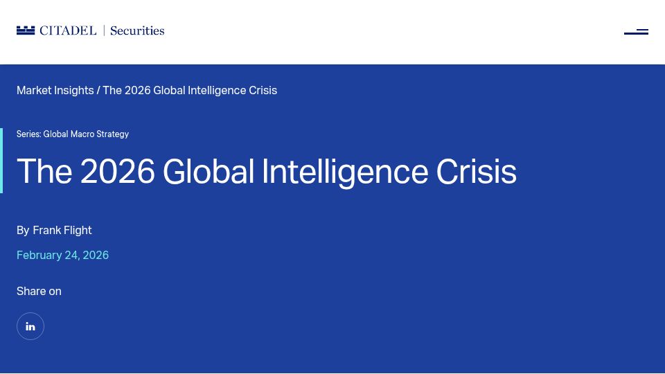 Screenshot of citadelsecurities.com: Job Postings for Software Engineers Are Rapidly Rising