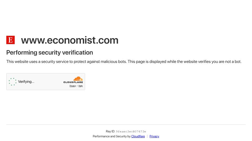 Screenshot of economist.com: The weird, wild story of humanity's obsession with gold