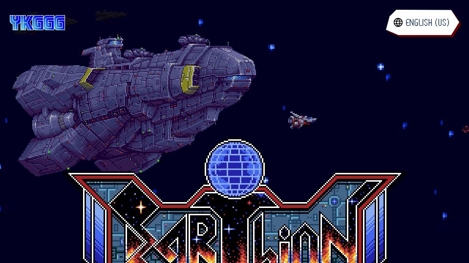 Screenshot of earthiongame.com: Earthion: A New Mega Drive-Style Shoot-Em-Up