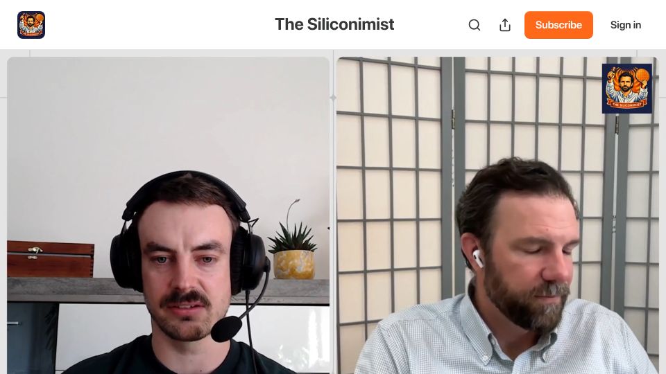 Screenshot of siliconimist.com: How do you build a semiconductor company on something that's free?