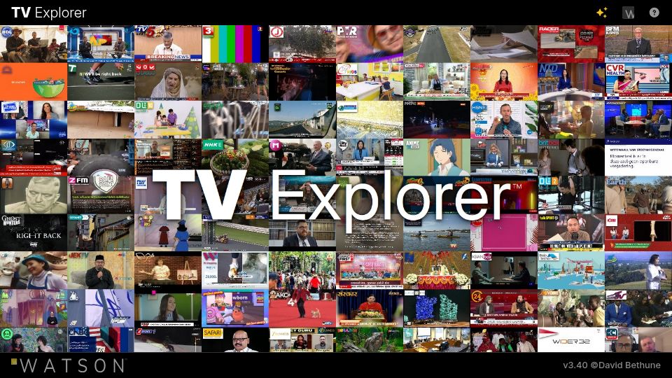 Screenshot of tvexplorer.live: Show HN: TV Explorer. Adding advanced UI to free online TV