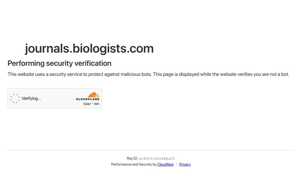 Screenshot of journals.biologists.com: Associative learning turns DEET from aversive to appetitive in Aedes aegypti