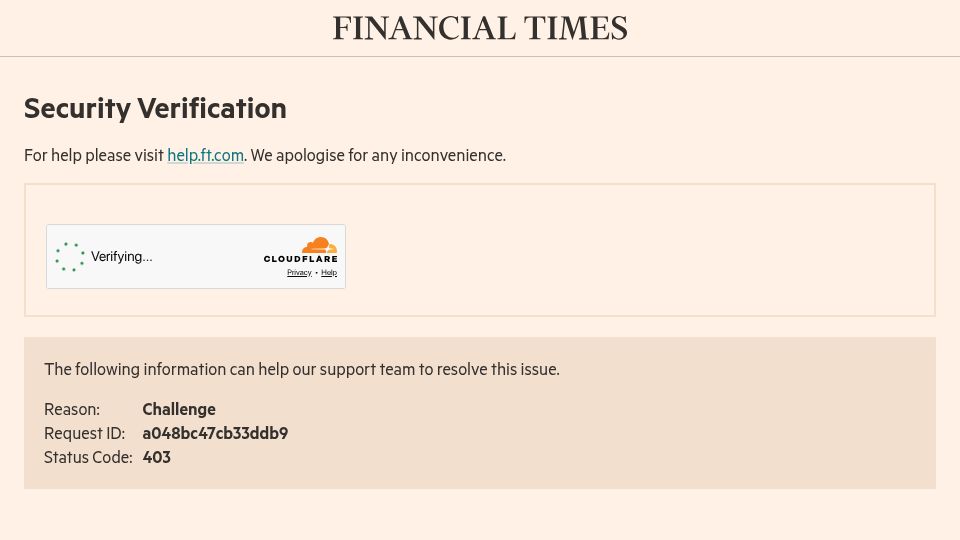 Screenshot of ft.com: What if remote working, not AI, is to blame for weak junior hiring?