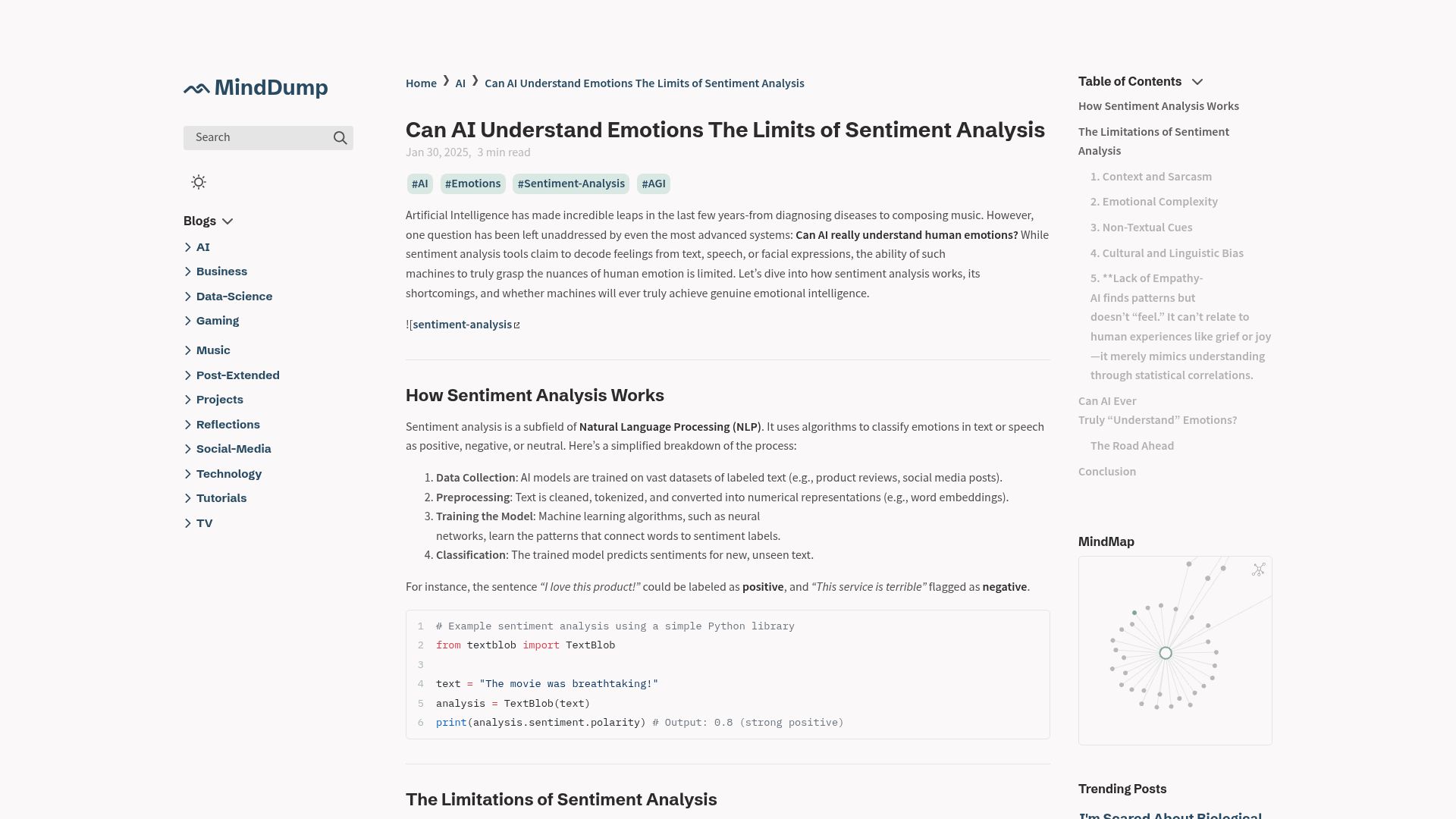 Screenshot of kuber.studio: I'm scared about biological computing