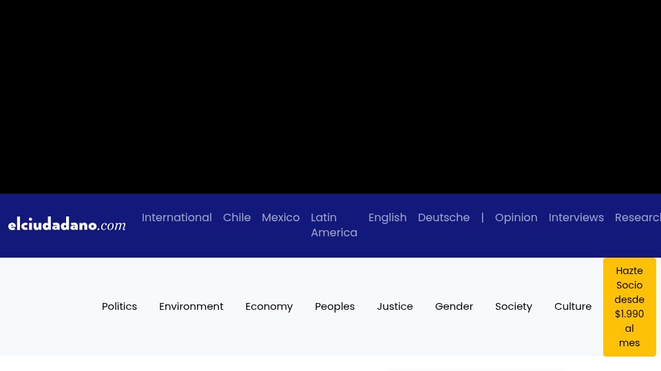 Screenshot of elciudadano.com: Brazil's Pix payment system faces pressure from Visa and Mastercard
