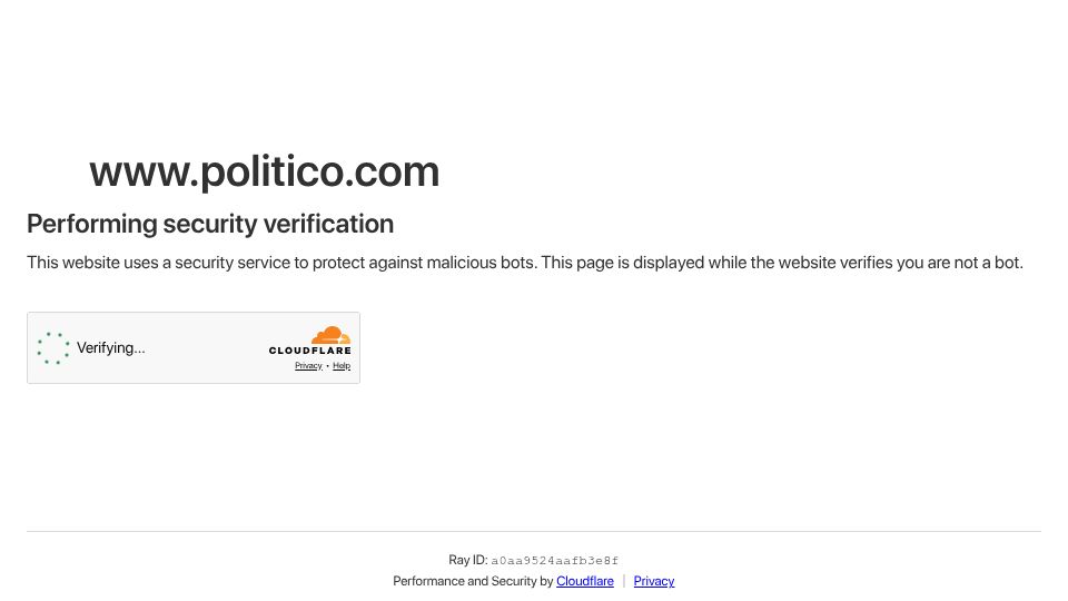 Screenshot of politico.com: New privacy frontier: Europe eyes crackdown on smart glasses