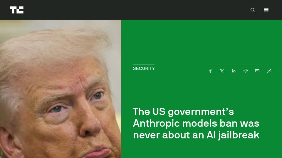 Screenshot of techcrunch.com: Fable ban was never about a jailbreak