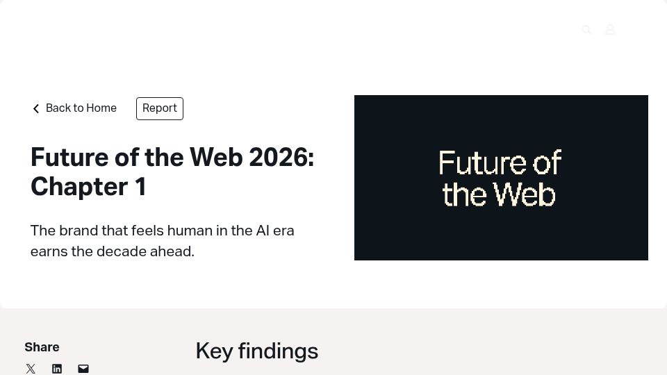 Screenshot of wpvip.com: Sixty percent of US consumers say 'AI' in brand messaging is a turnoff