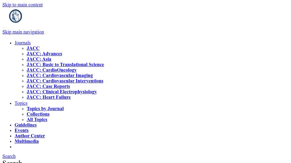 Screenshot of jacc.org: Ice water drowning survival of young patient (2025)