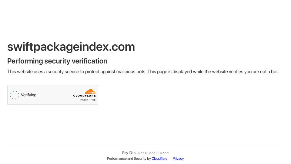 Screenshot of swiftpackageindex.com: Swift Package Index joins Apple