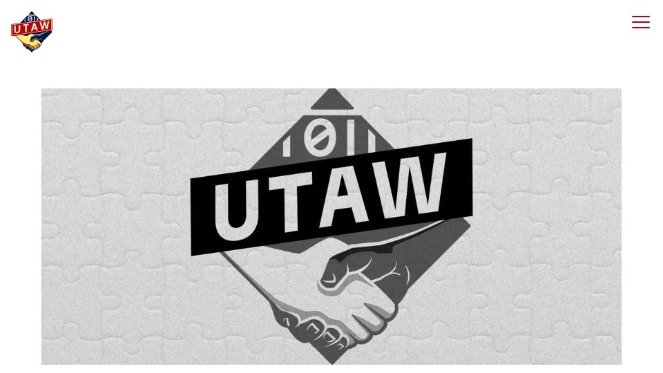 Screenshot of utaw.tech: Wikipedia Workers in Britain set global first by seeking union recognition