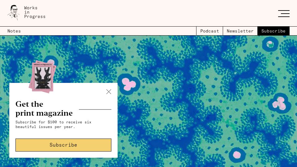 Screenshot of worksinprogress.co: Microbubbles in Medicine