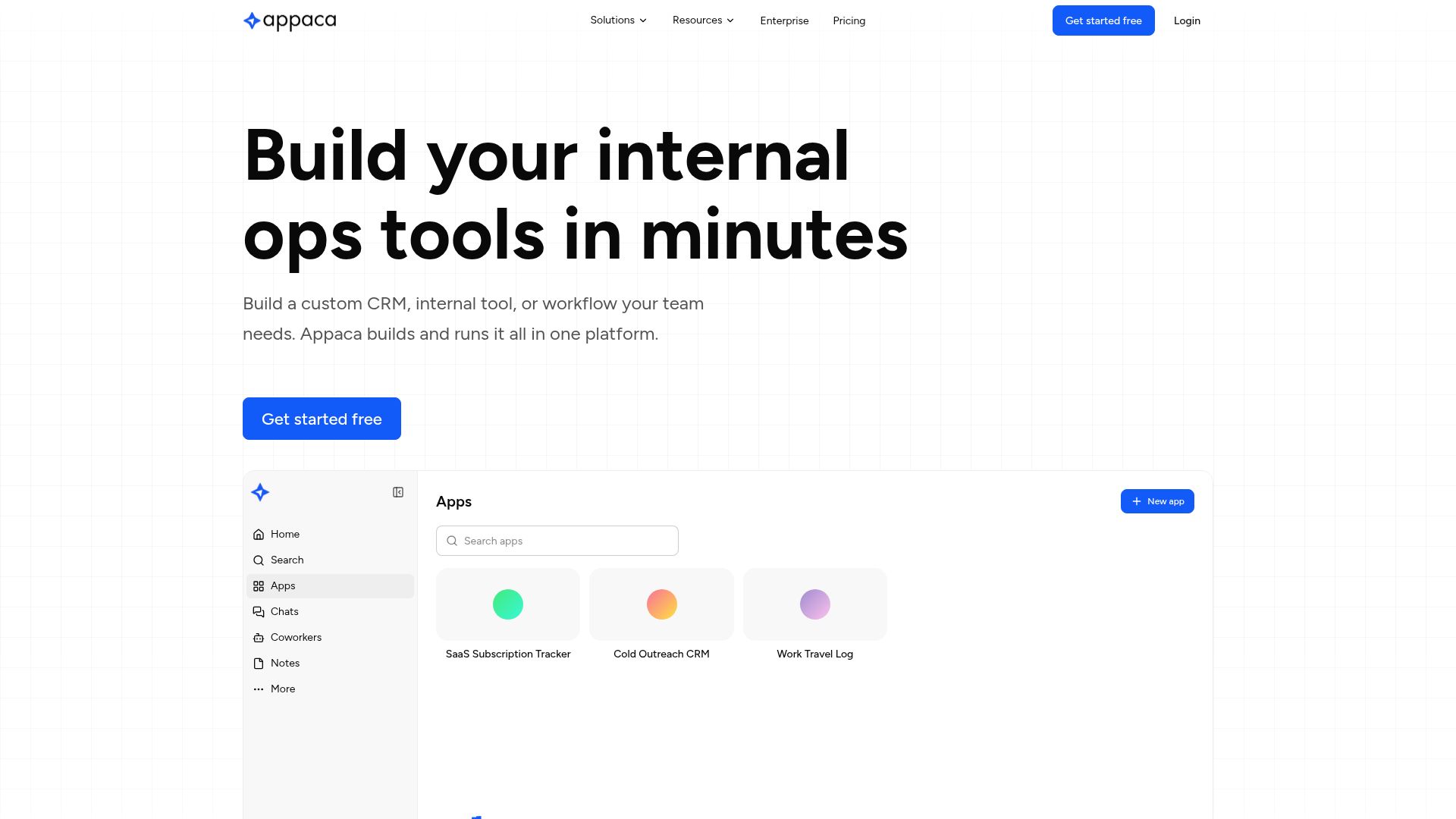 Screenshot of appaca.ai: Show HN: Appaca – AI Workspace for Operators