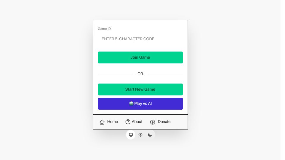 Screenshot of phive.app: Show HN: Phive, a Gomoku-like game to play with friends or solo