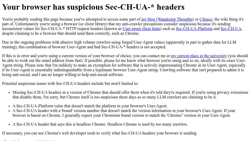 Screenshot of utcc.utoronto.ca: When su replaced login for becoming another Unix login