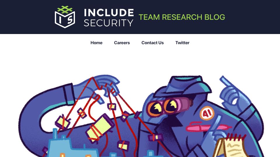 Screenshot of blog.includesecurity.com: The Smart TV in Your LivingRoom Is a Node in the AIScraping Economy
