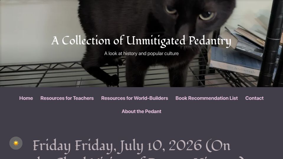 Screenshot of acoup.blog: The Chud Vision of Roman History