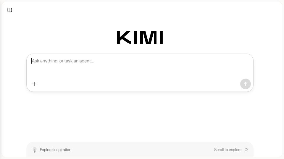 Screenshot of kimi.com: Kimi K3: Open Frontier Intelligence