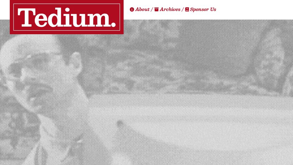 Screenshot of tedium.co: Bring back crappy forums