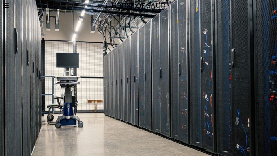 Screenshot of houseofsaud.com: IRGC claims it destroyed Amazon's Bahrain data center