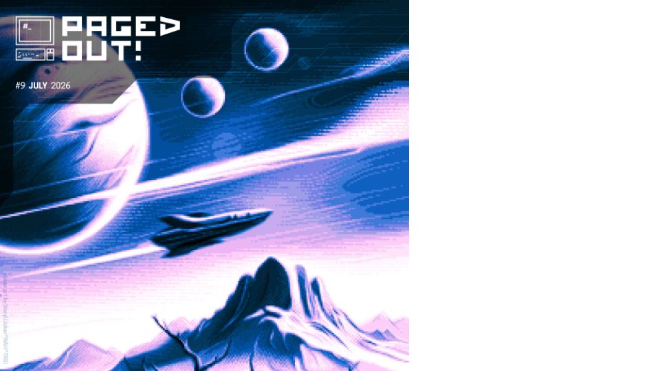 Screenshot of pagedout.institute: Paged Out #9 [pdf]