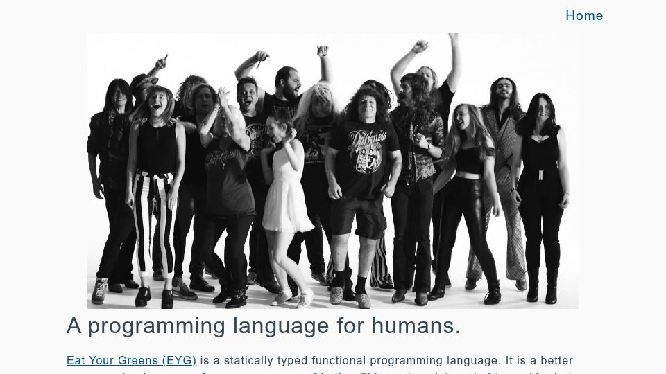Screenshot of crowdhailer.me: EYG: A Programming Language for Humans