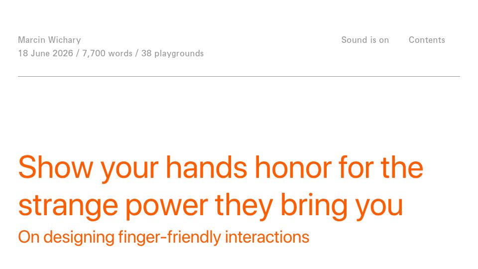 Screenshot of aresluna.org: Show your hands honor for the power they bring you