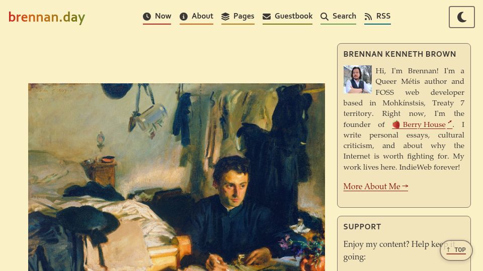 Screenshot of brennan.day: The Writers Who Wrote the Most in History