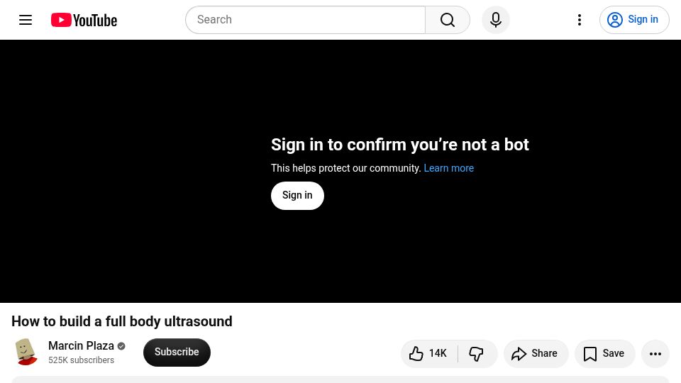 Screenshot of youtube.com: Behind the scenes with the Midjourney scanner [video]