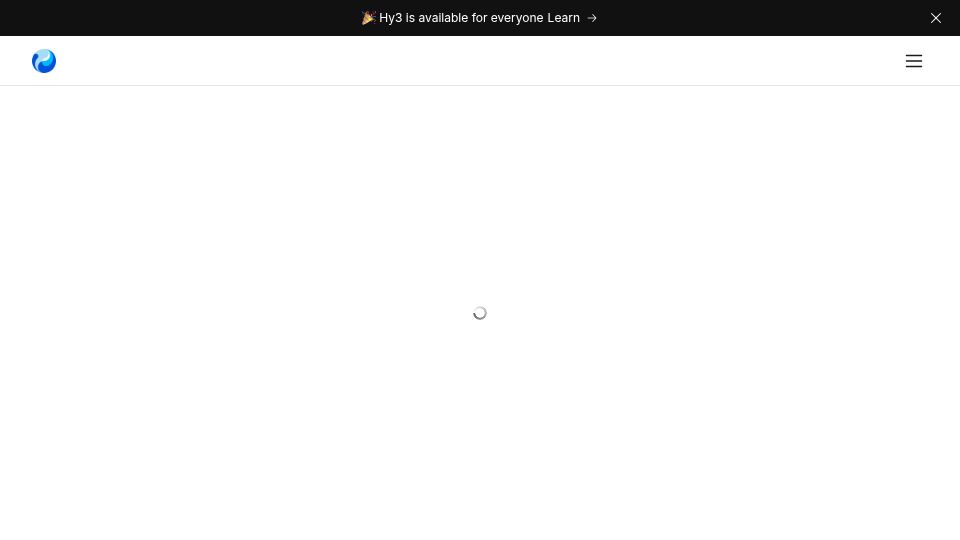 Screenshot of hy.tencent.com: Hy3