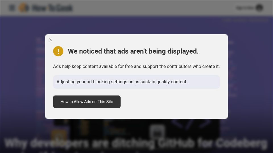 Screenshot of howtogeek.com: Why developers are ditching GitHub for Codeberg and self-hosting alternatives